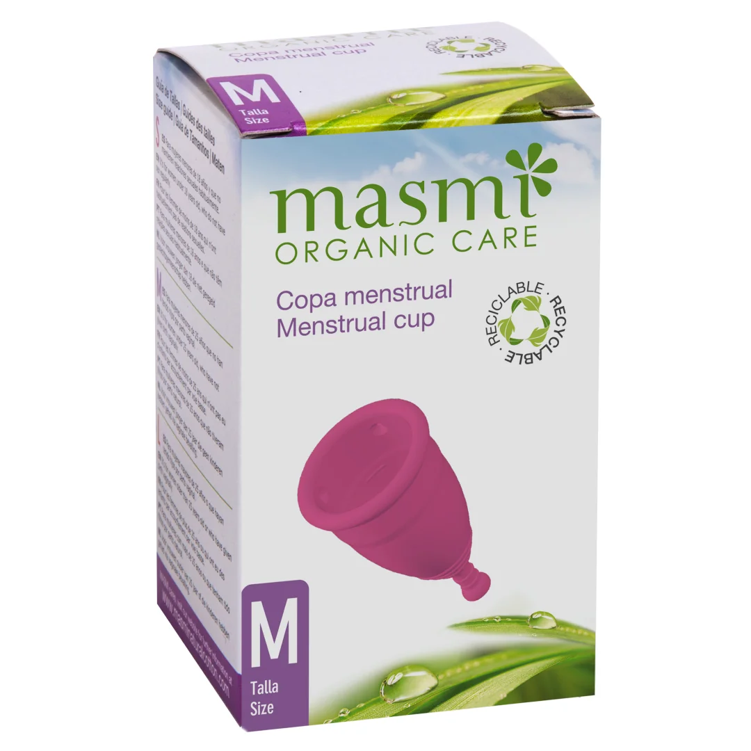 Masmi kubeczek menstruacyjny, rozmiar M, 1 szt.