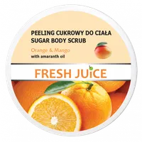 Fresh Juice, peeling cukrowy do ciała orange mango, 225 ml