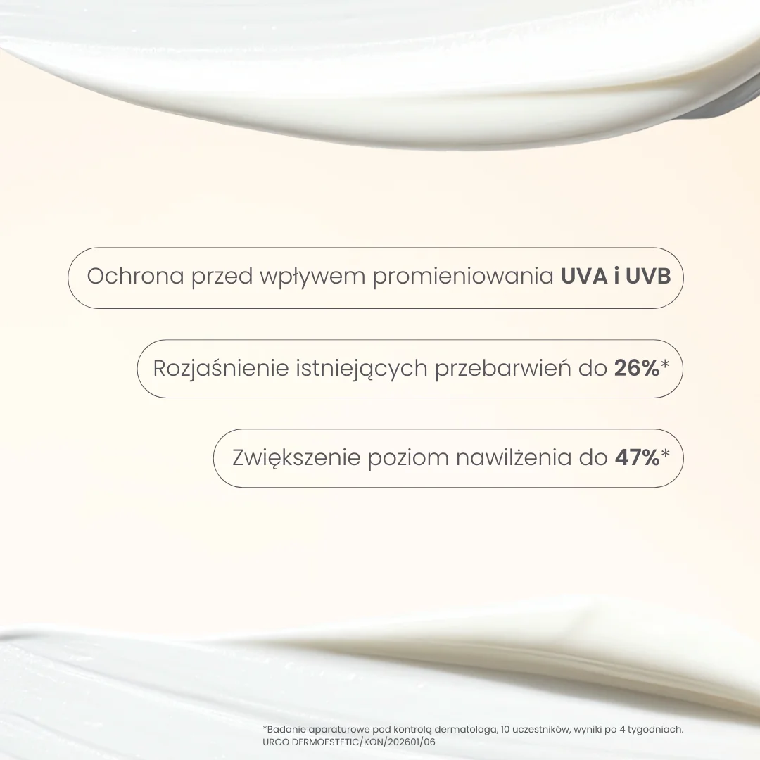 URGO Dermoestetic Foto Age Prevention antyoksydacyjno-nawilżający lekki krem SPF 50, 45 ml