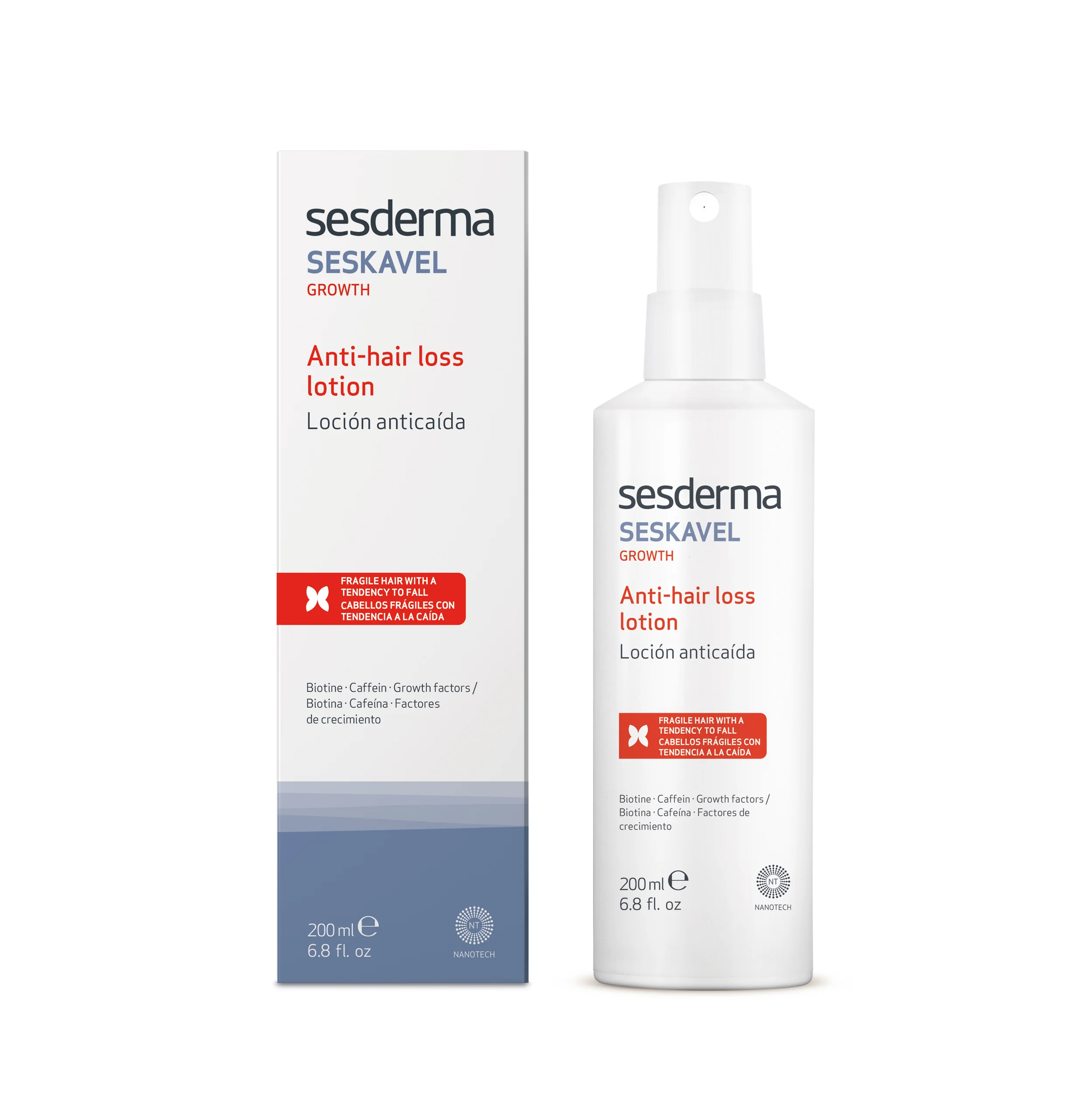 Sesderma Seskavel emulsja przeciw wypadaniu włosów, 200 ml