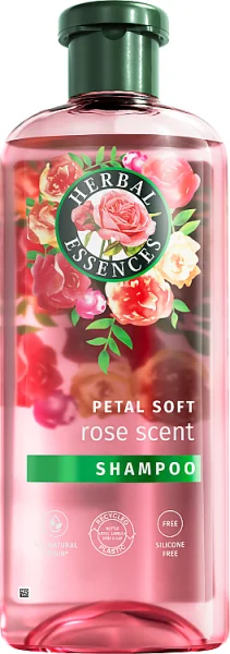 Herbal Essences Rose Scent Petal Soft szampon do suchych włosów, bez silikonu, 350 ml