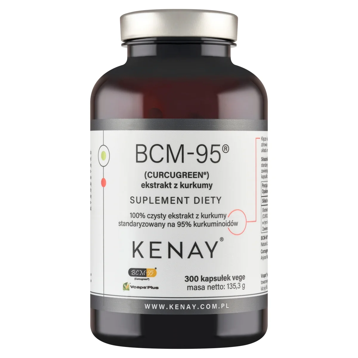 KenayAG Biocurcumin BCM-95 300 kapsułek
