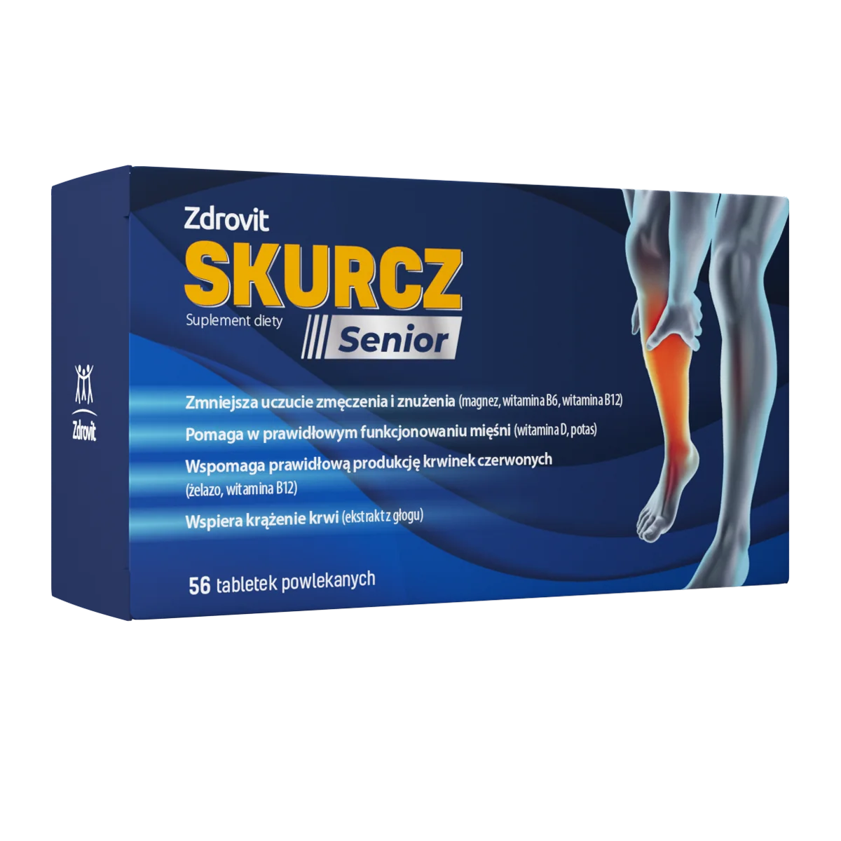 Zdrovit Skurcz Senior suplement diety, 56 tabletek