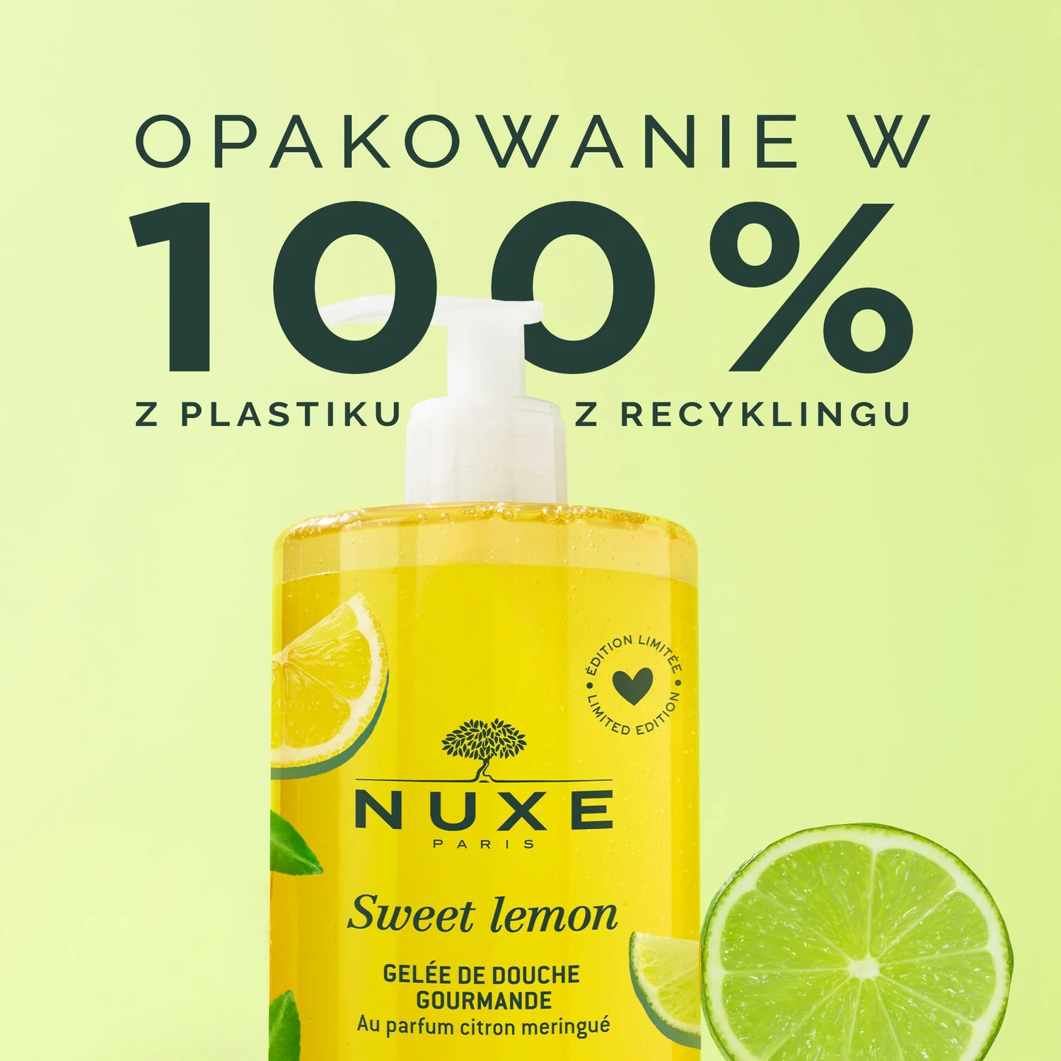 Nuxe Sweet Lemon żel pod prysznic, 750 ml