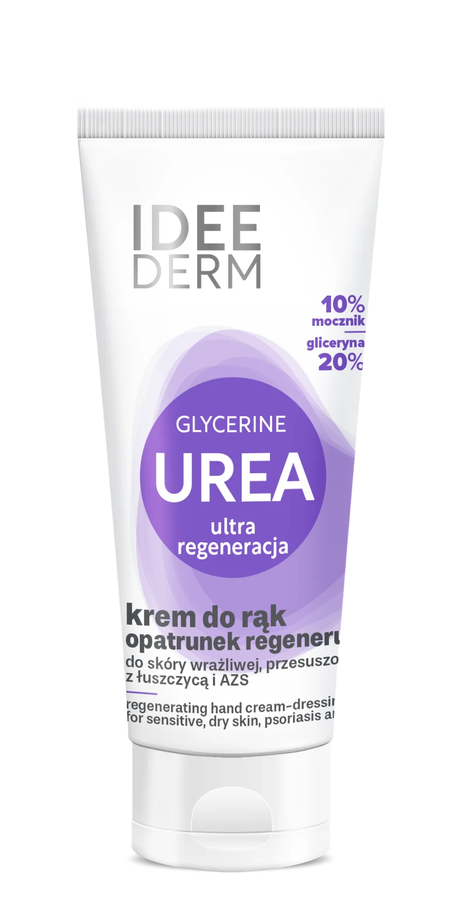 Idee Derm Glycerine UREA Krem-opatrunek regenerujący do rąk , 75 ml