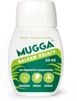 Mugga balsam kojący po ukąszeniu Mugga balsam kojący po ukąszeniu