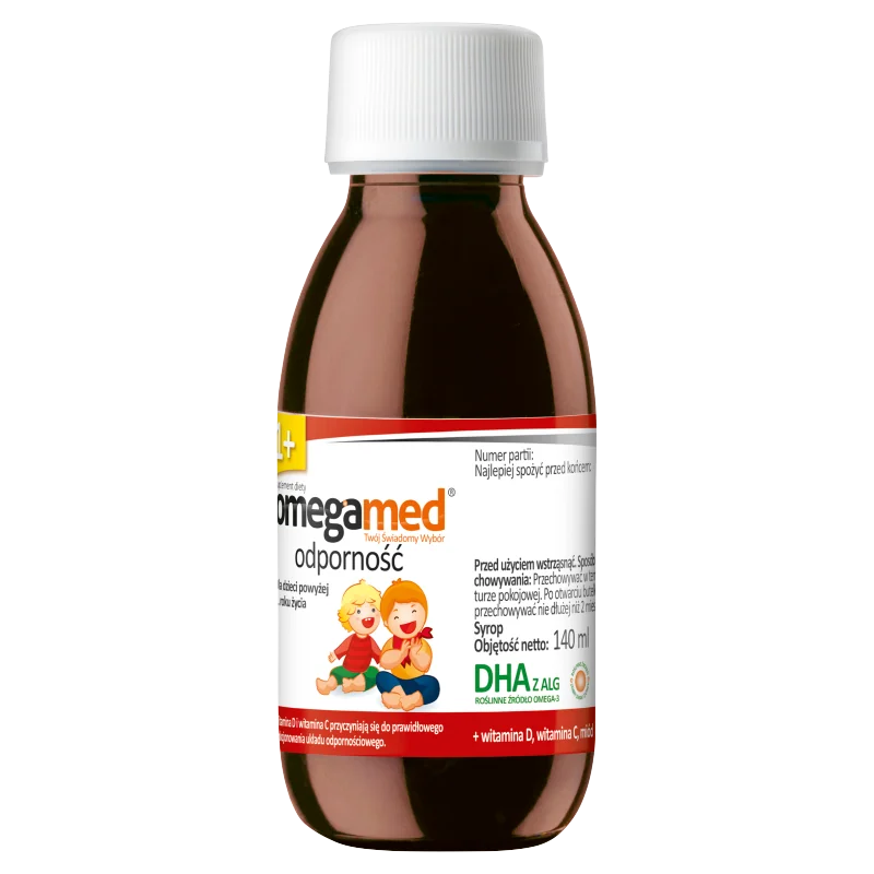 Omegamed Odporność 1+ syrop, 140 ml