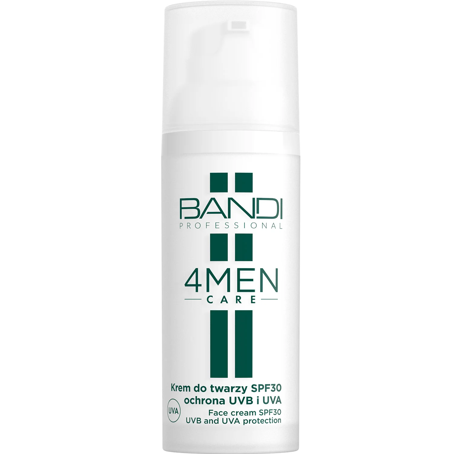 BANDI 4Men Care krem do twarzy SPF 30 ochrona UVB i UVA, 50 ml
