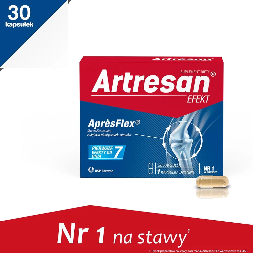 Artresan Efekt suplement diety, 30 kapsułek