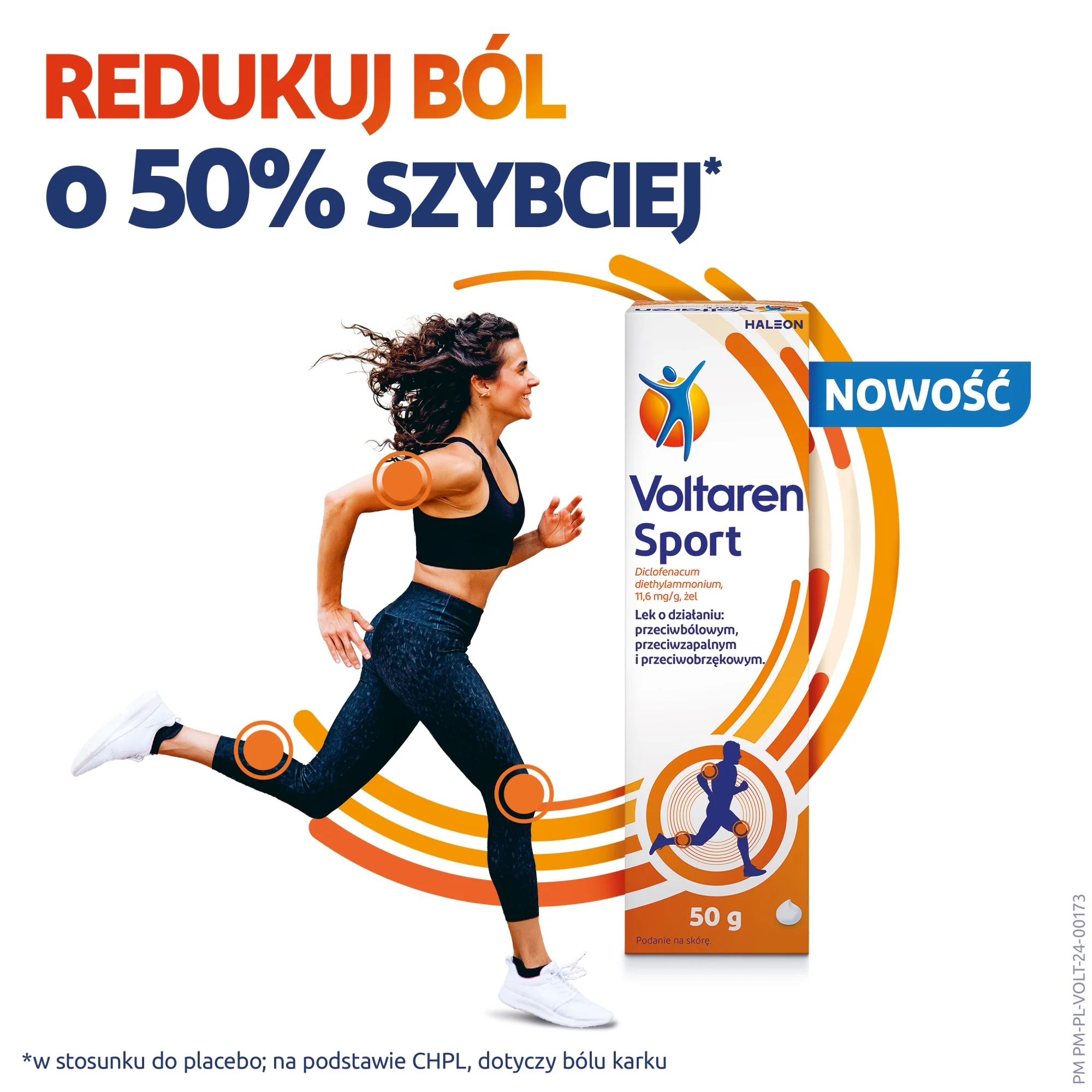 Voltaren SPORT 11 6 mg/g, żel, 50 g