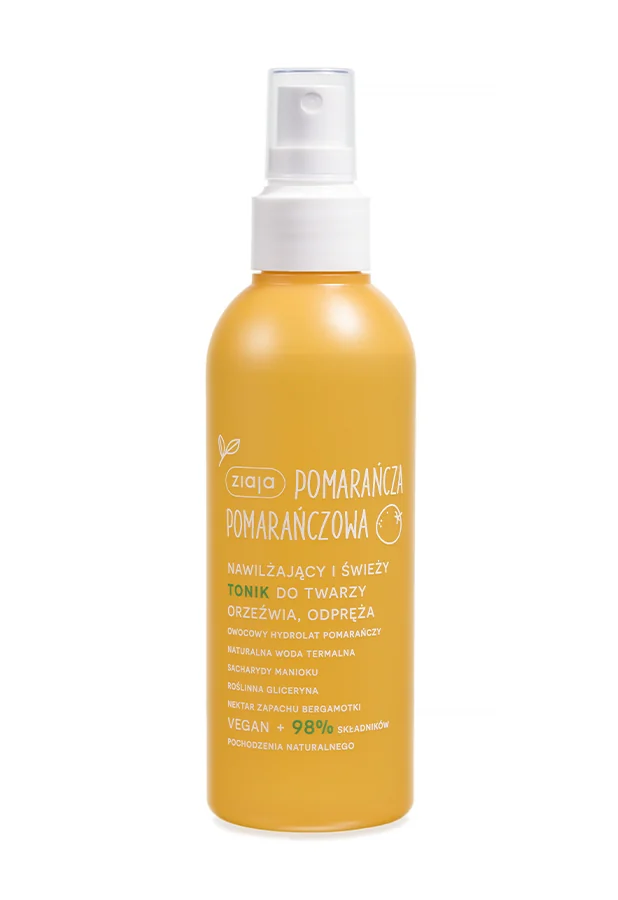 Ziaja Pomarańczowa tonik do twarzy, 190 ml