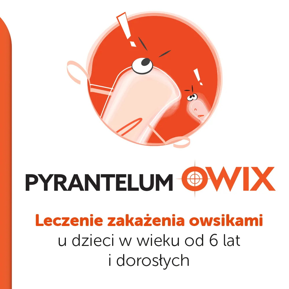 Pyrantelum Owix 250 mg, 3 tabletki 