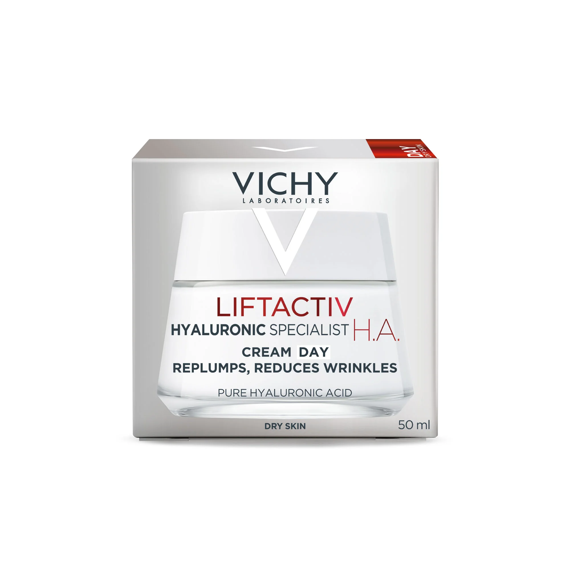 Vichy Liftactiv HA krem na dzień do skóry suchej, 50 ml