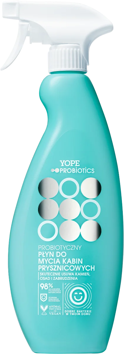 YOPE Probiotics probiotyczny płyn do mycia kabin prysznicowych, 500 ml