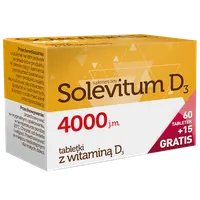 Solevitum D3 4000 j.m., suplement diety, 75 tabletek
