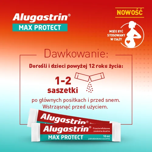 Alugastrin Max Protect 10 saszetek po 10 ml