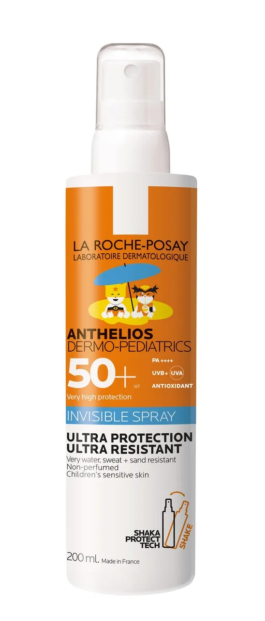 La Roche-Posay Anthelios Dermo-Pediatrics, niewidzialny spray dla dzieci, SPF 50+, 200 ml