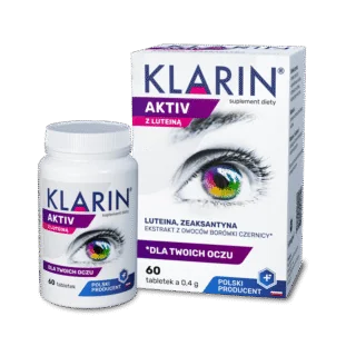 Klarin® Aktiv z Luteiną 60 tabletek