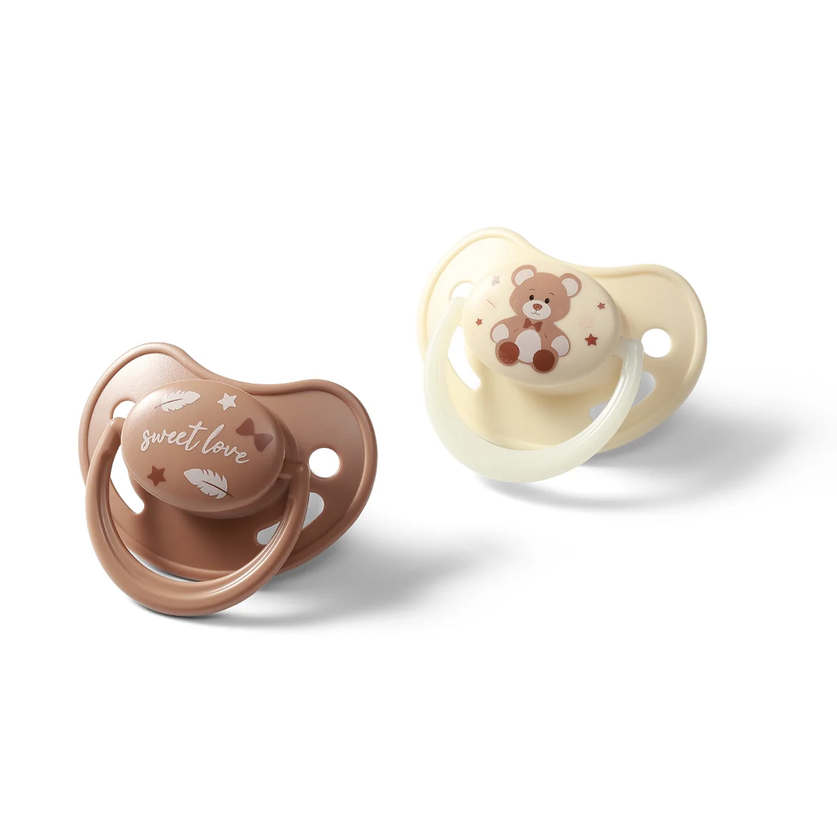 Babyono smoczek anatomiczny silikonowy 0-6 m, 2 sztuki