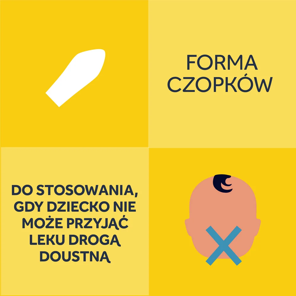 Nurofen 60 mg 10 czopków dla dzieci