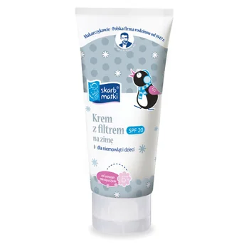 Skarb Matki krem z filtrem na zimę dla niemowląt i dzieci, SPF 20, 75 ml