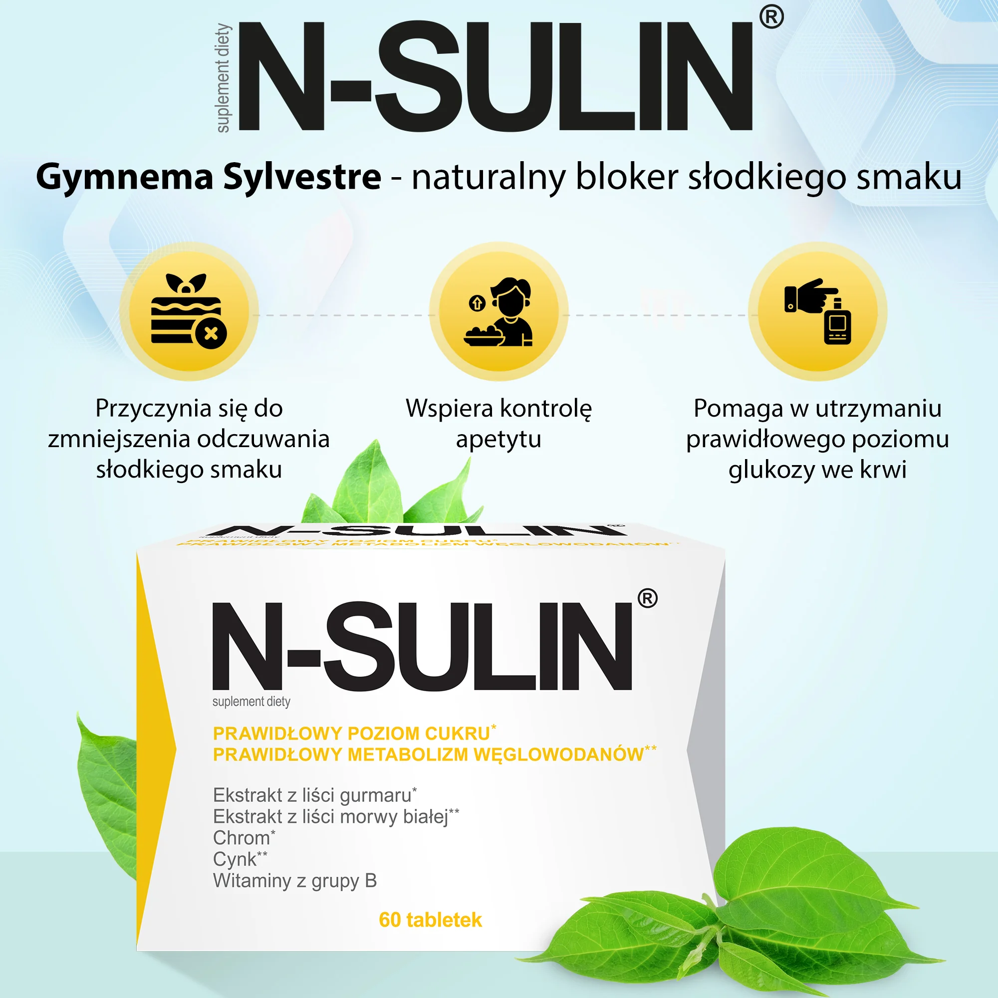 Domowa Apteczka N-SULIN® 60 tabletek