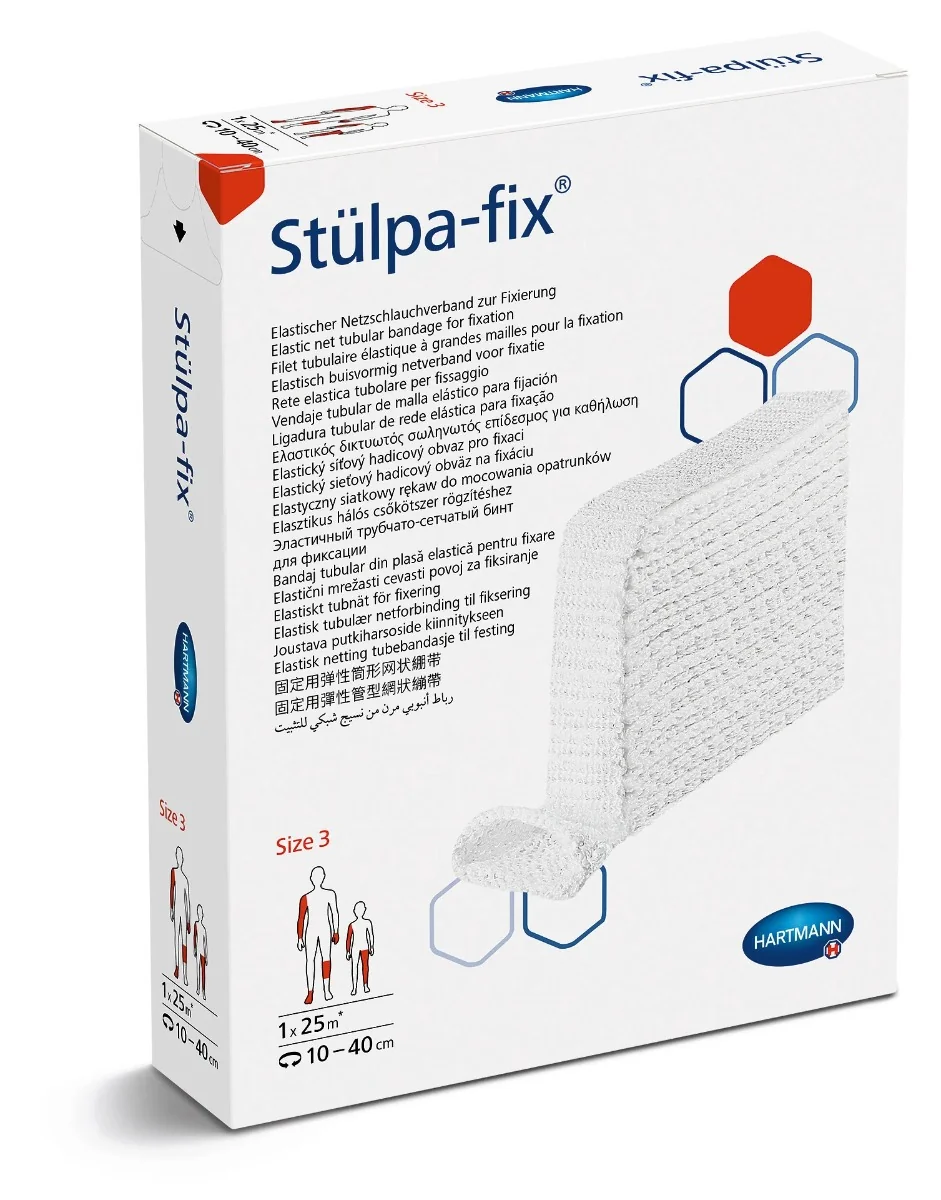 Stülpa-fix siatkowy bandaż rurkowy nr 3, 1 szt.