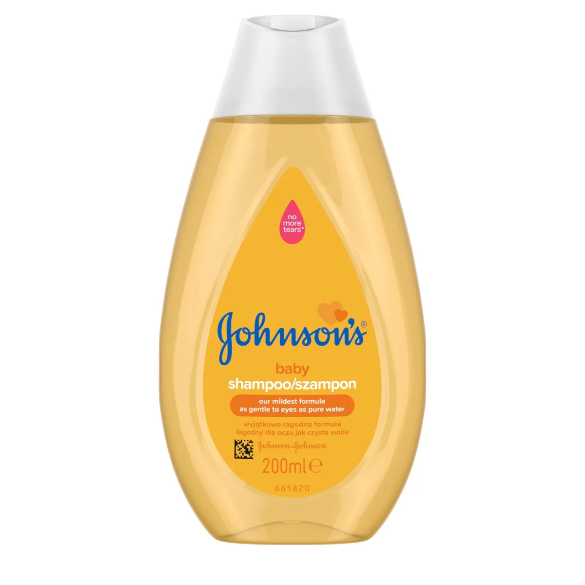 Johnson's Baby Gold, szampon do włosów, 200 ml