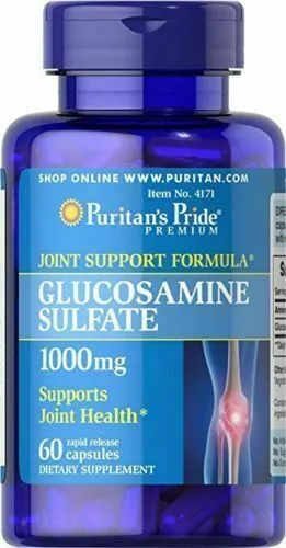 Glukozamina, suplement diety, 1000 mg, 60 tabletek
