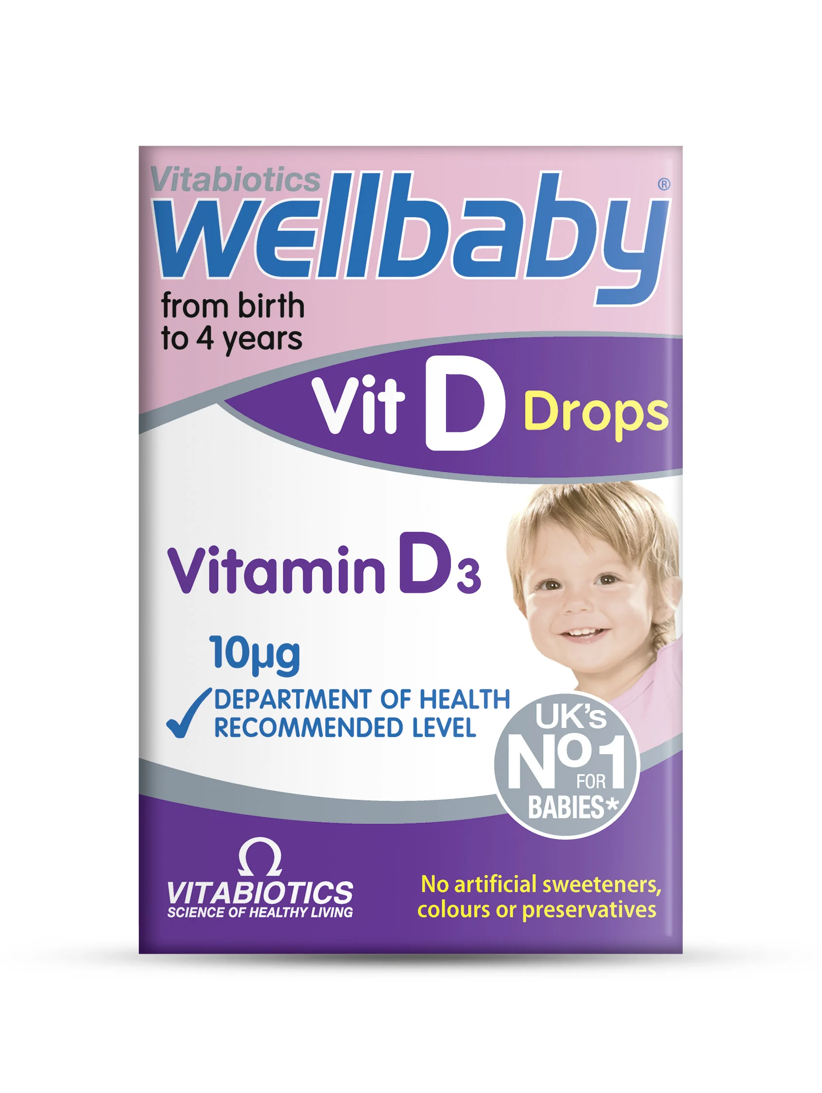 Vitabiotics Wellbaby Vitamin D witamina D w kroplach, 30 ml