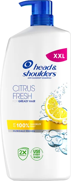Head & Shoulders Citrus Fresh szampon przeciwłupieżowy, 800 ml (z pompką)