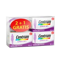 Centrum Ona 50+, suplement diety, zestaw 30 tabletek x 3 (2 + 1 gratis)