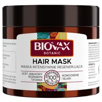 Biovax Botanic, maska do włosów intensywnie regenerująca, 250 ml