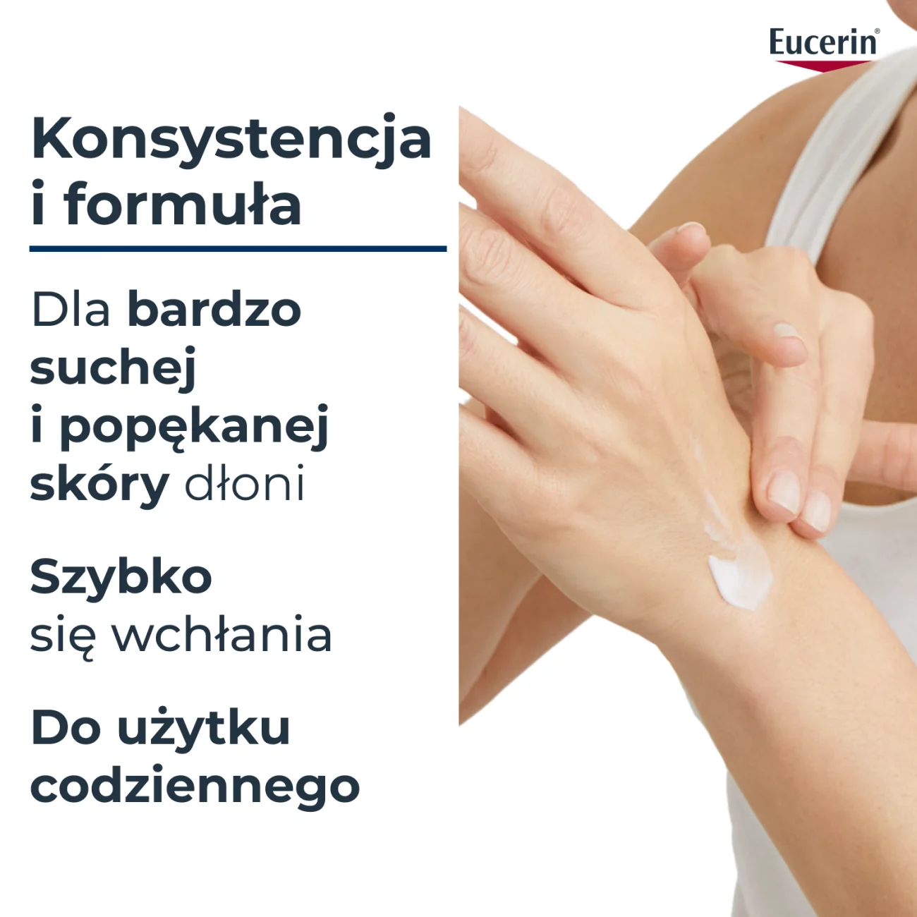 Eucerin UreaRepair regenerujący krem do rąk z 5% mocznikiem, 75 ml