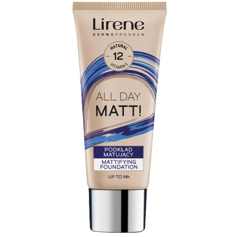 Lirene podkład matujący nr 12 Naturalny, 30 ml