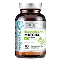 MyVita Silver, Matcha Bio, ekologiczna zielona herbata, proszek, 80g