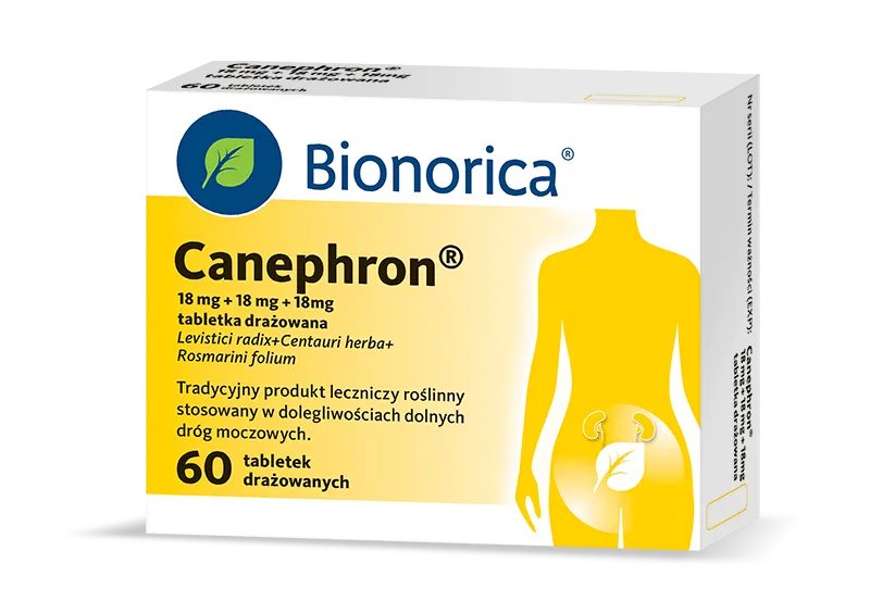 Canephron, 0,018g+0,018g+0,018g, 60 tabletek