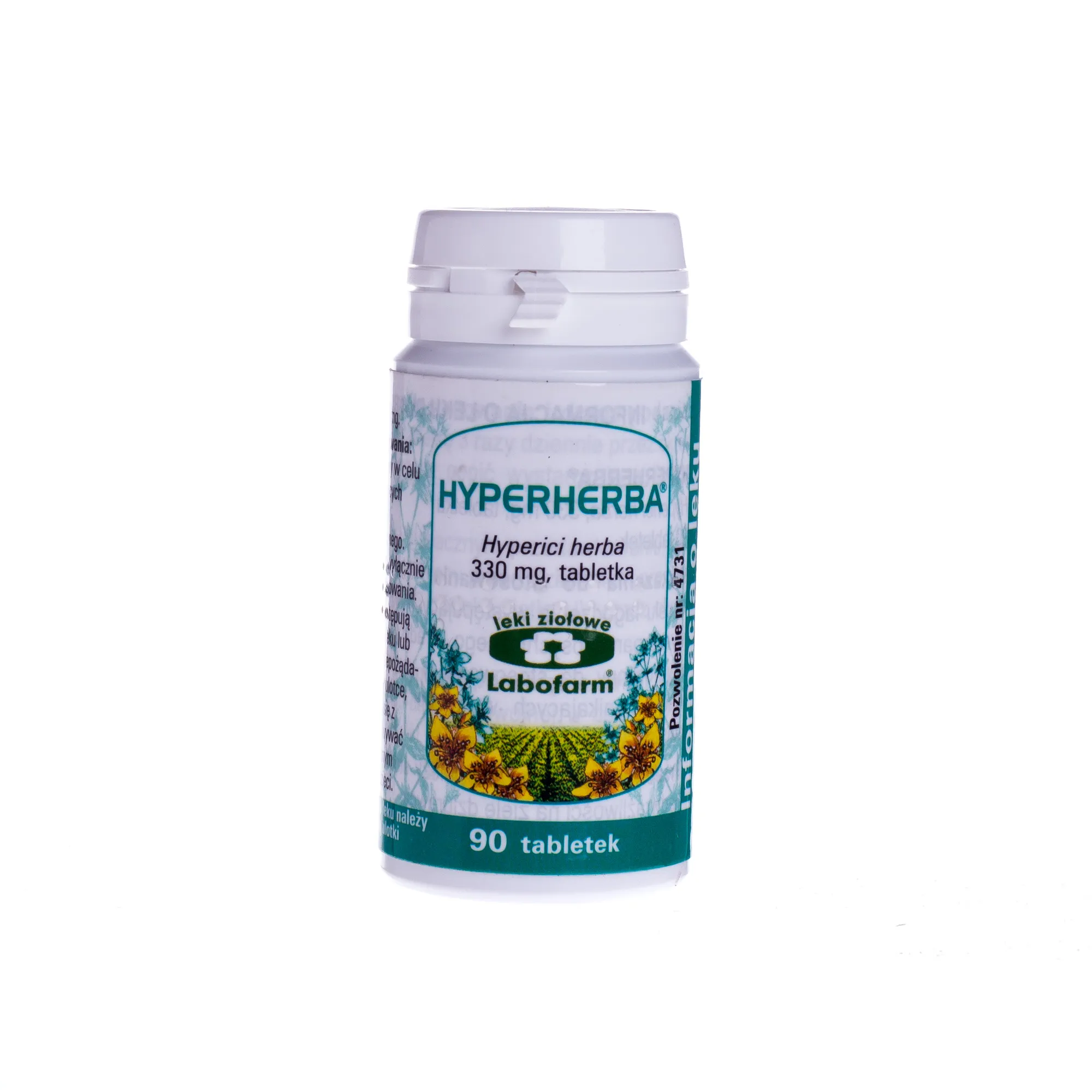 Hyperherba, 330 mg, 90 tabletek 