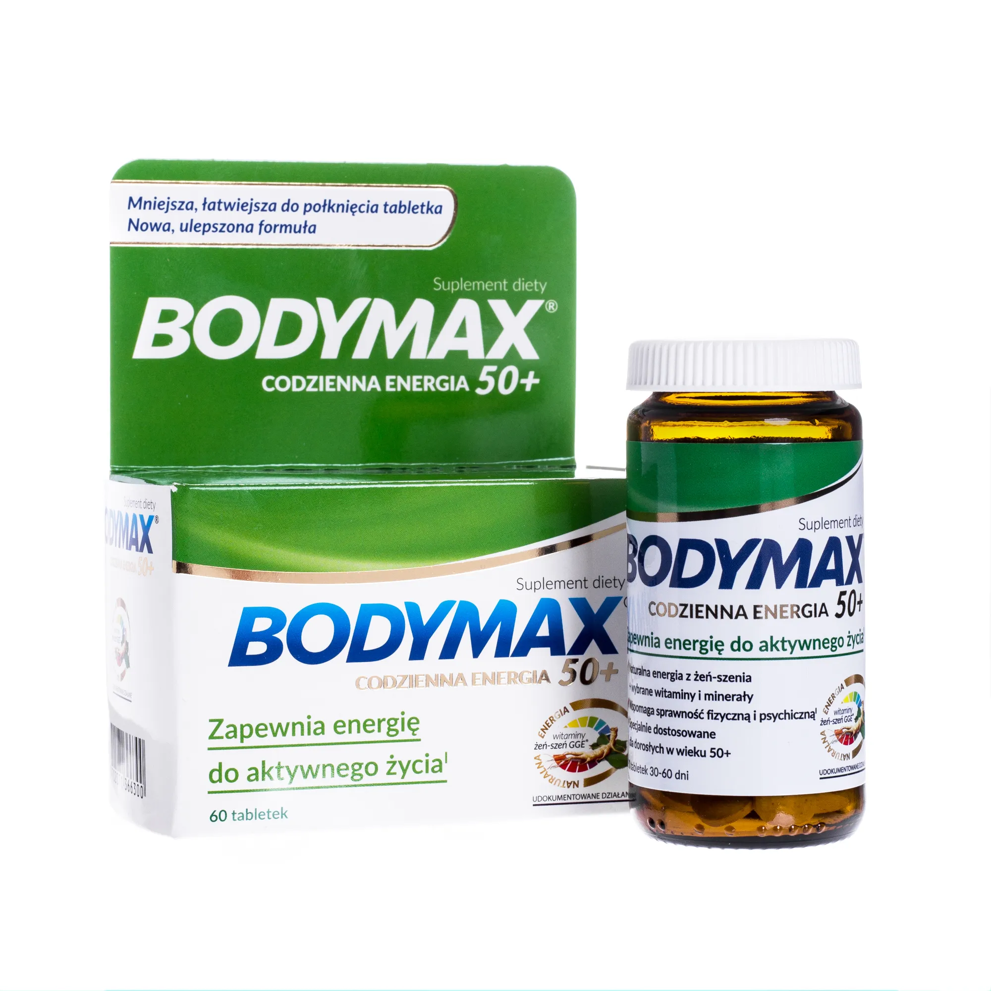 Bodymax 50+, suplement diety, 60 tabletek