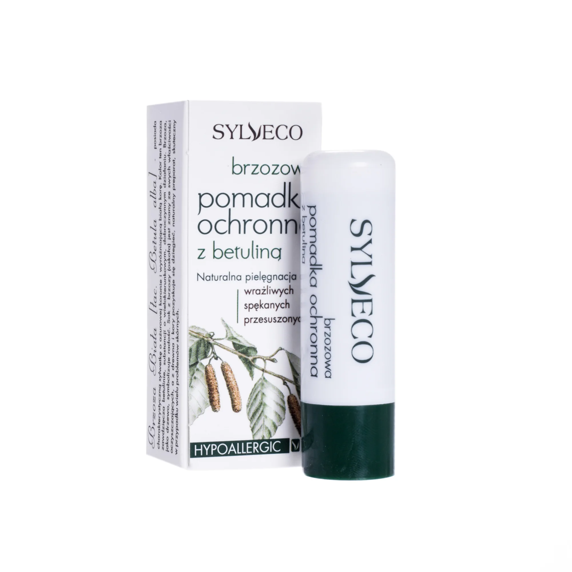 Sylveco brzozowa pomadka ochronna z betuliną, 4,6 g