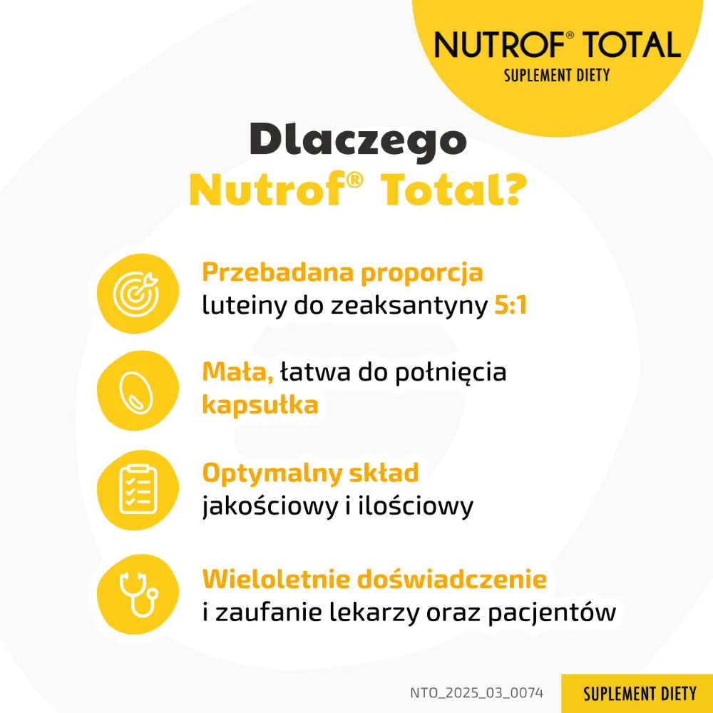 Nutrof Total z witaminą D3 60 kapsułek