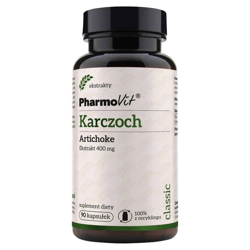 Karczoch Pharmovit, suplement diety, 90 kapsułek