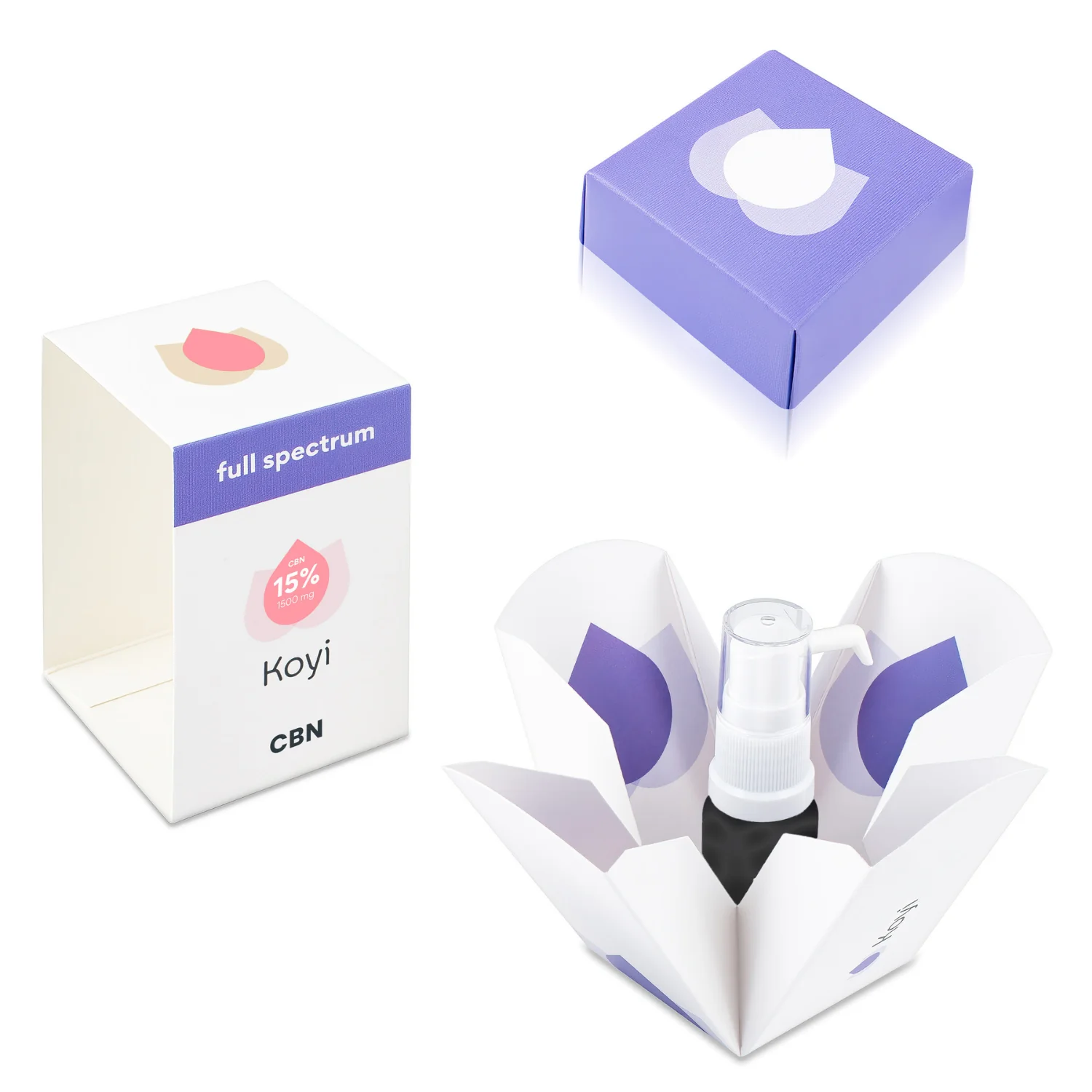 Koyi Olejek konopny CBN 15% 10 ml