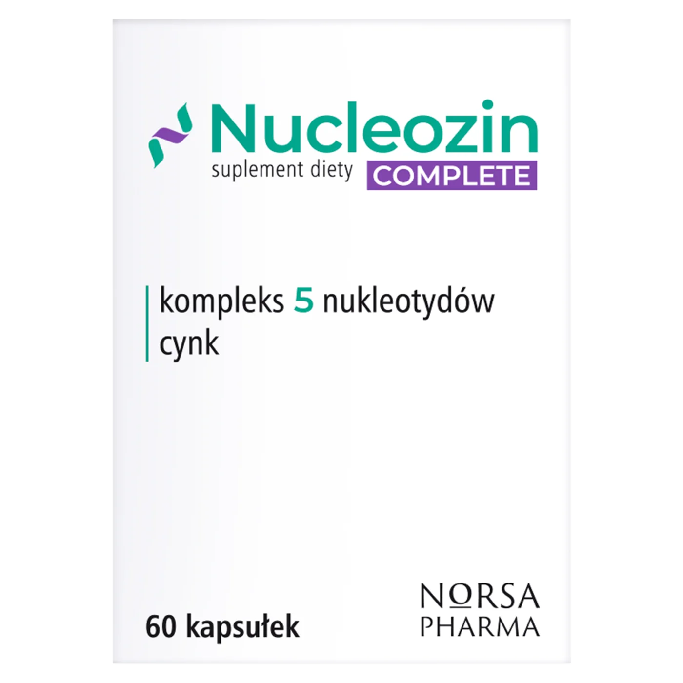 Norsa Pharma Nucleozin Complete 60 kapsułek