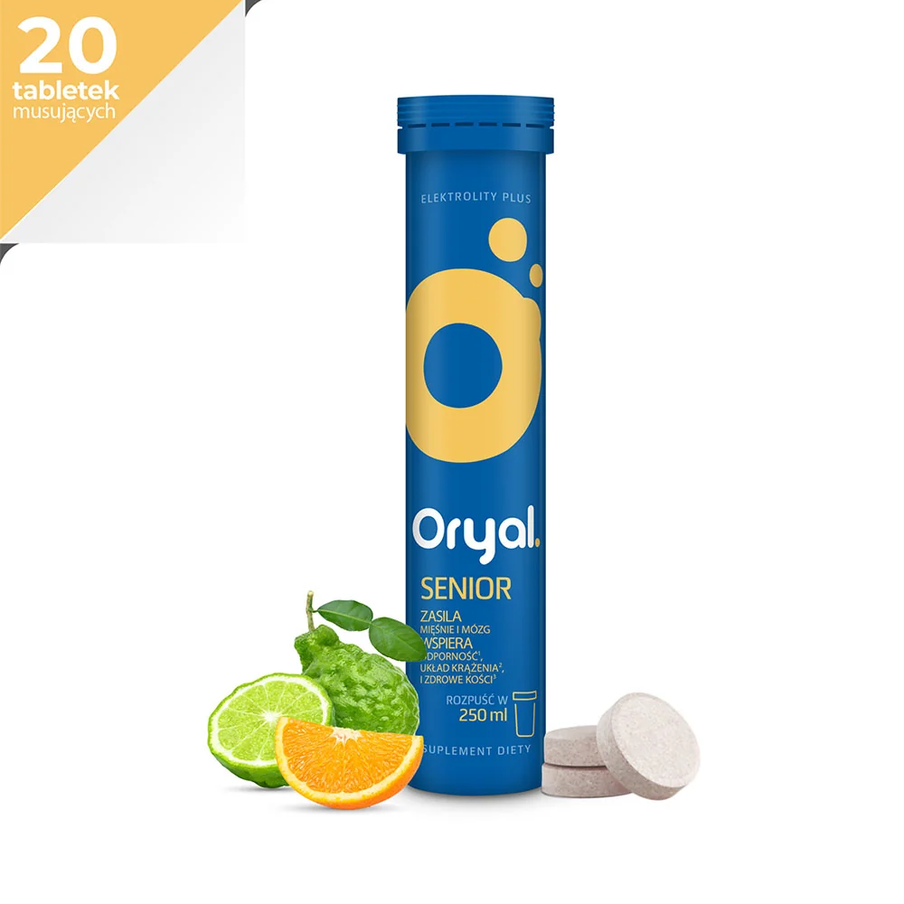 Oryal Senior 20 tabletek musujących