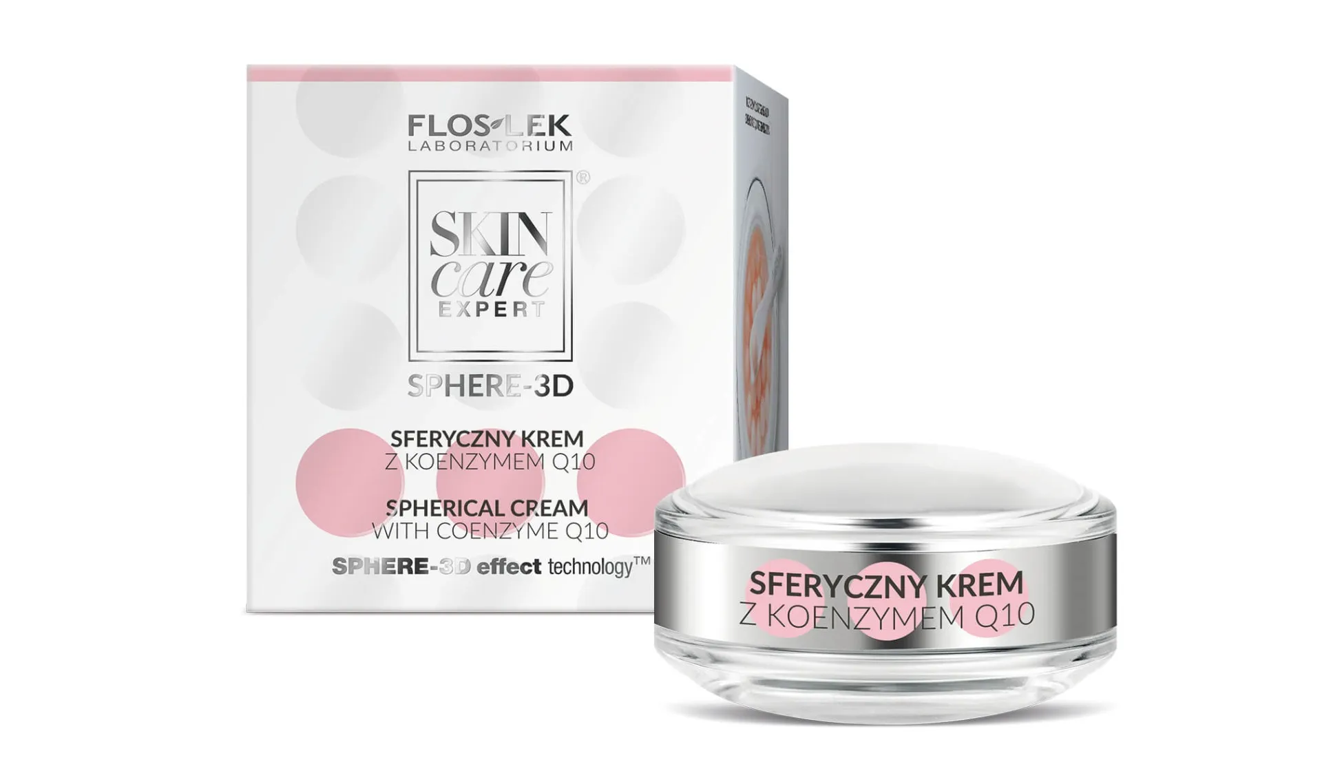 Flos-Lek Skin Care Expert Sphere 3D, sferyczny krem z koenzymem Q10, 11,5 g