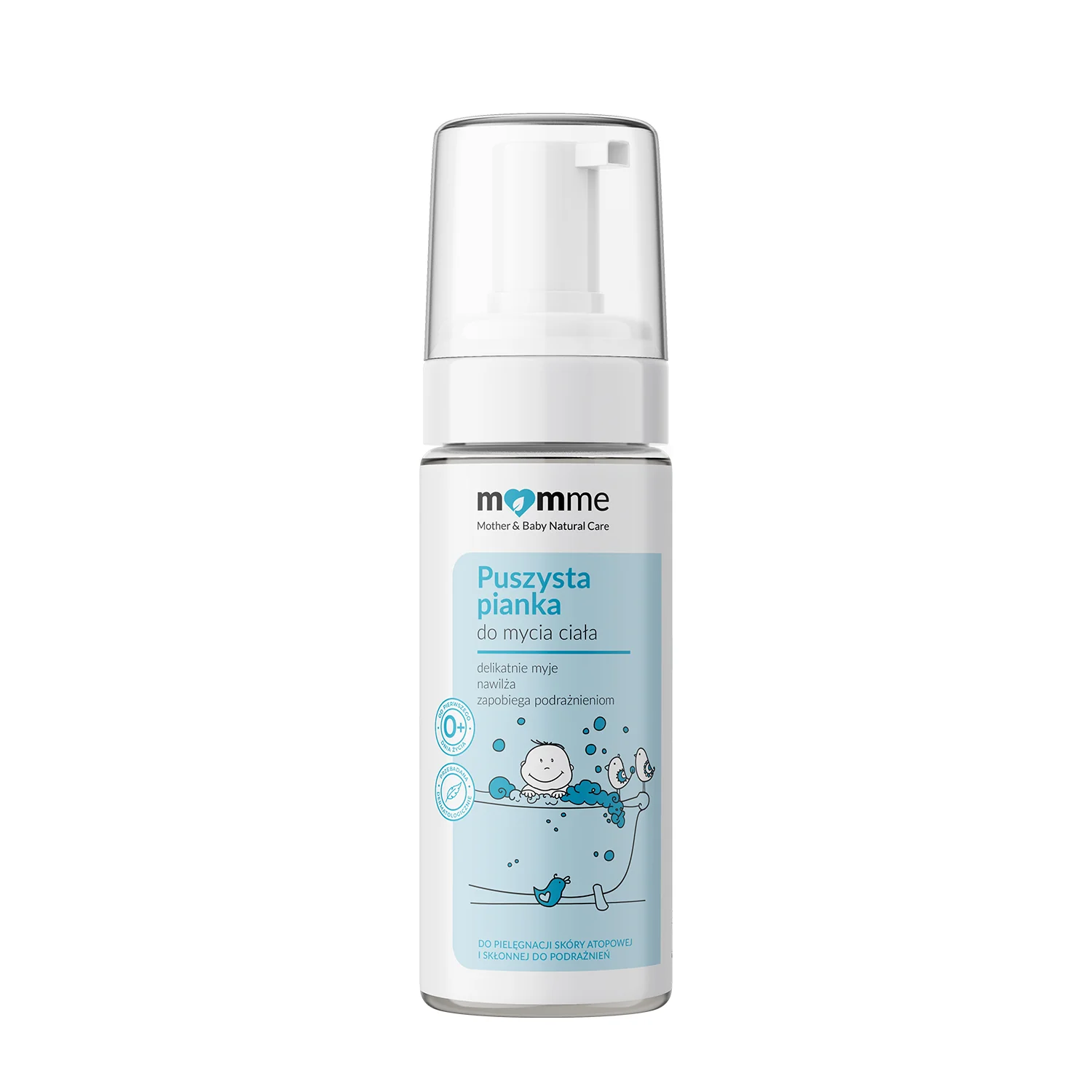 Momme Puszysta pianka do mycia ciała 150 ml