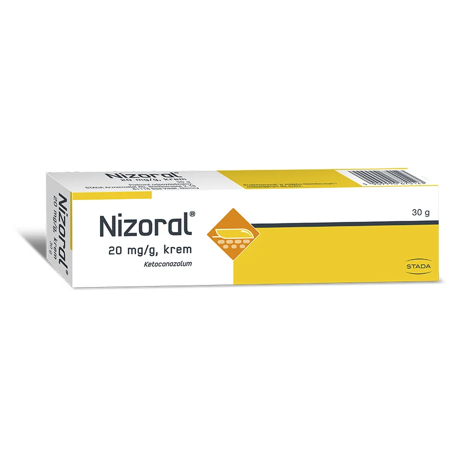 Nizoral 20 mg/g krem o działaniu przeciwgrzybicznym, 30 g