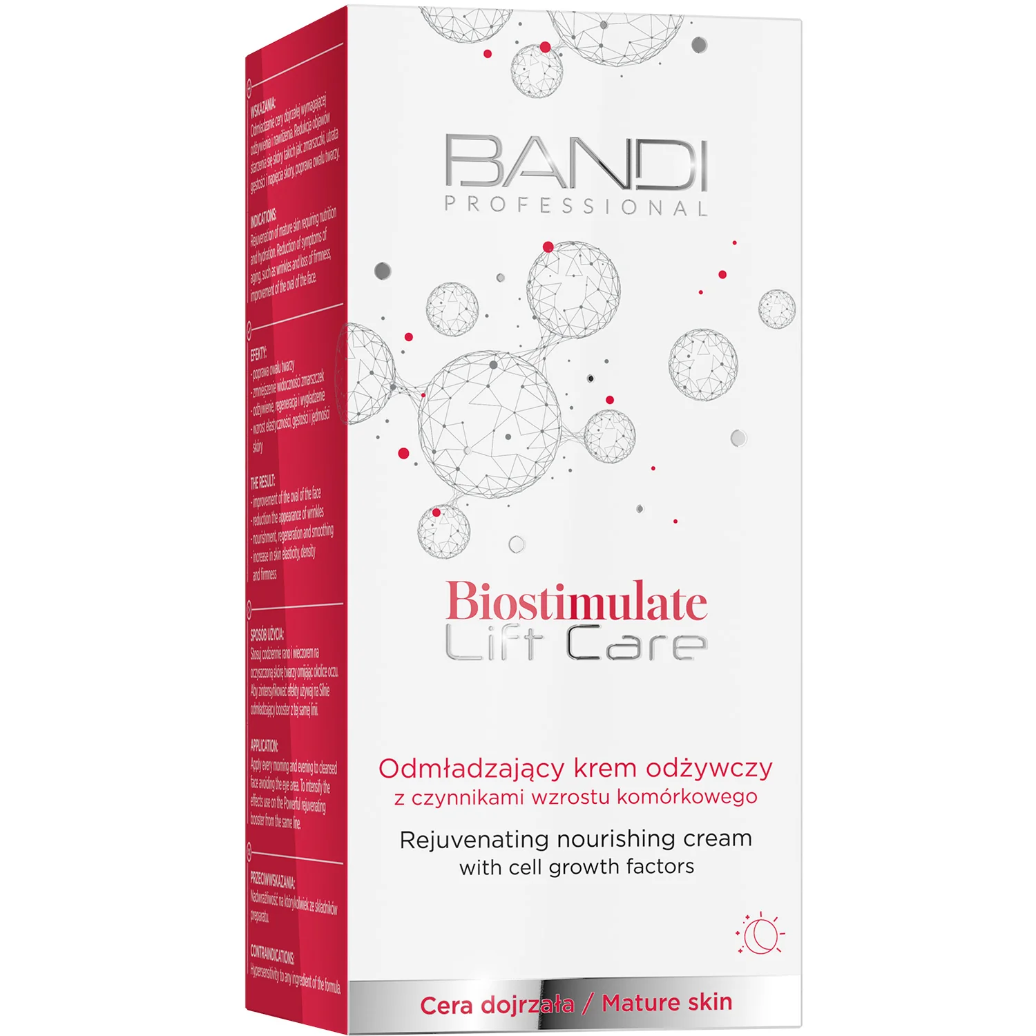 Bandi Biostimulate Lift Care odmładzający krem odżywczy z czynnikami wzrostu komórkowego, 50 ml