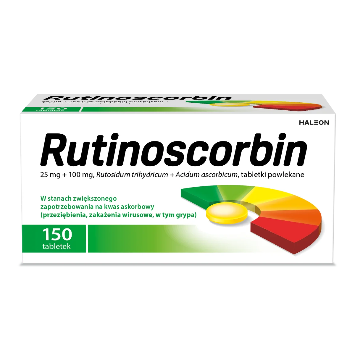 Rutinoscorbin 150 tabletek